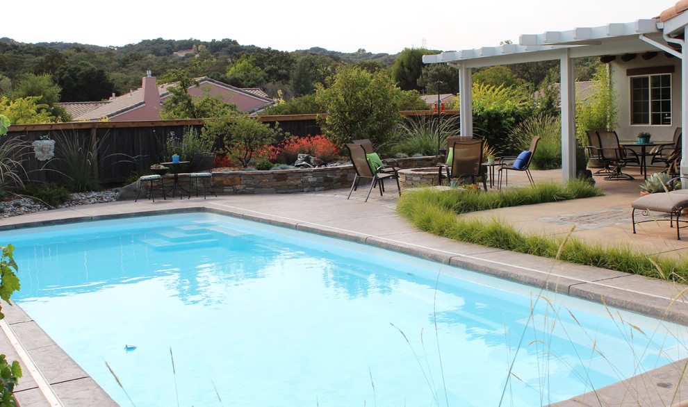 California Native Oasis Contemporary Pool San Luis Obispo by