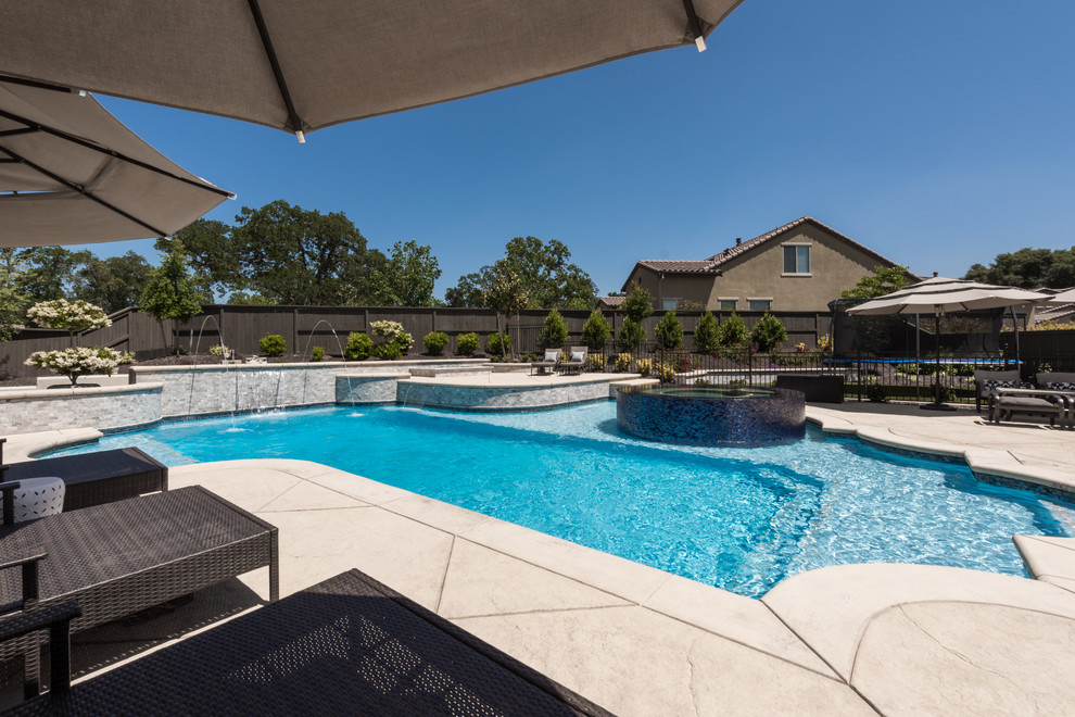 El Dorado Hills Pool & Spa Tropical Pool Sacramento by Premier