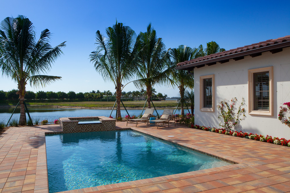 Pool - eclectic pool idea in Miami