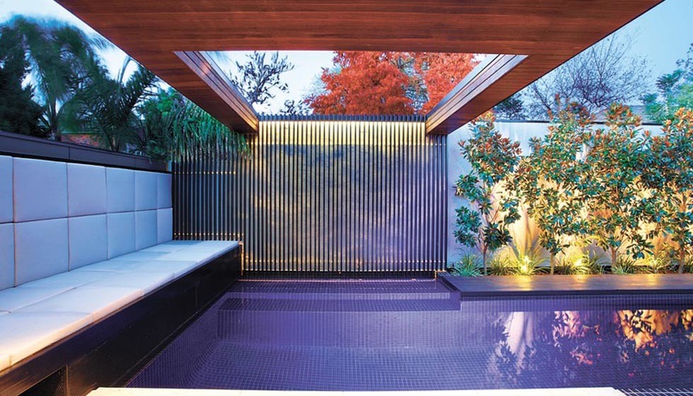 Example of a trendy pool design in Melbourne
