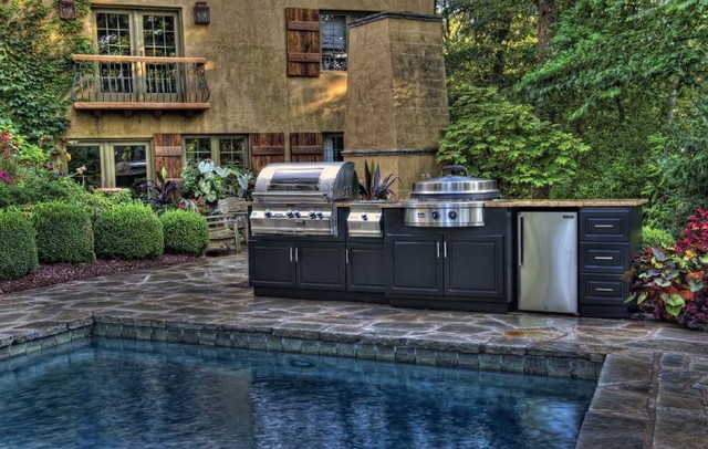 Evo Flattop Grills offer a sensational way to cook and entertain outdoors Contemporary Swimming Pool Hot Tub Vancouver by MODE CONCRETE Houzz IE