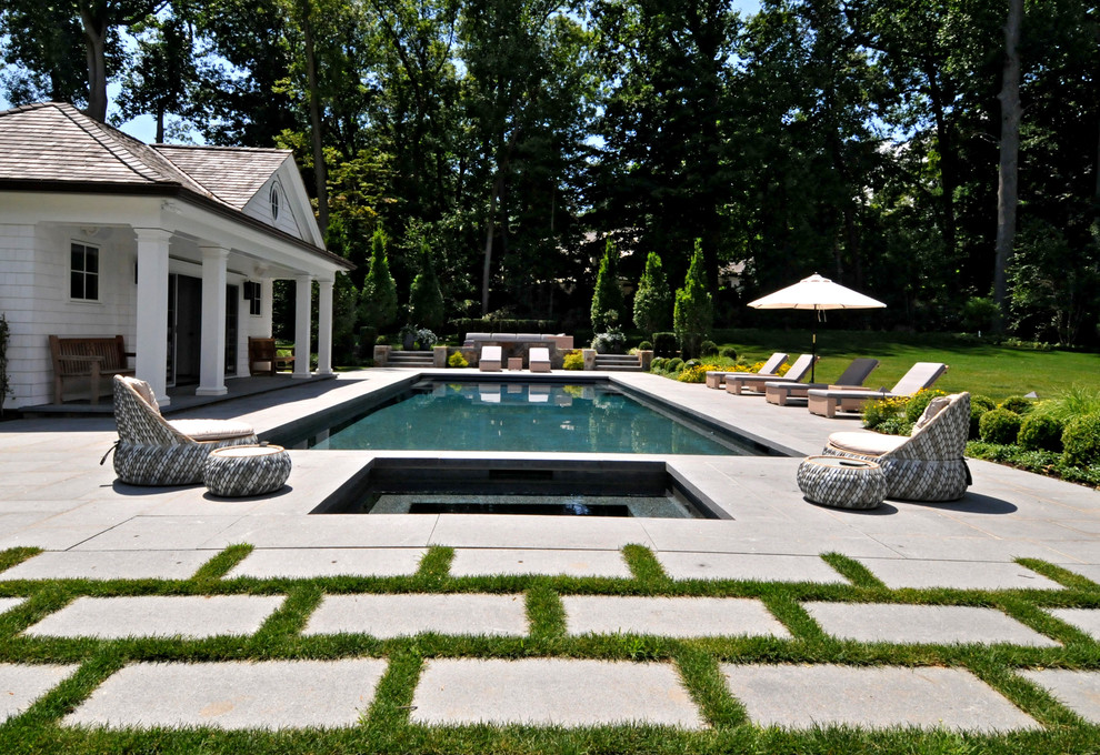 Fairfield County Landscape - Traditional - Pool - New York - by Sean ...