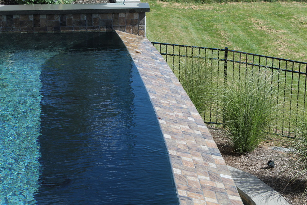 Farm View Pool - Contemporary - Pool - New York - by Artisan Landscapes ...