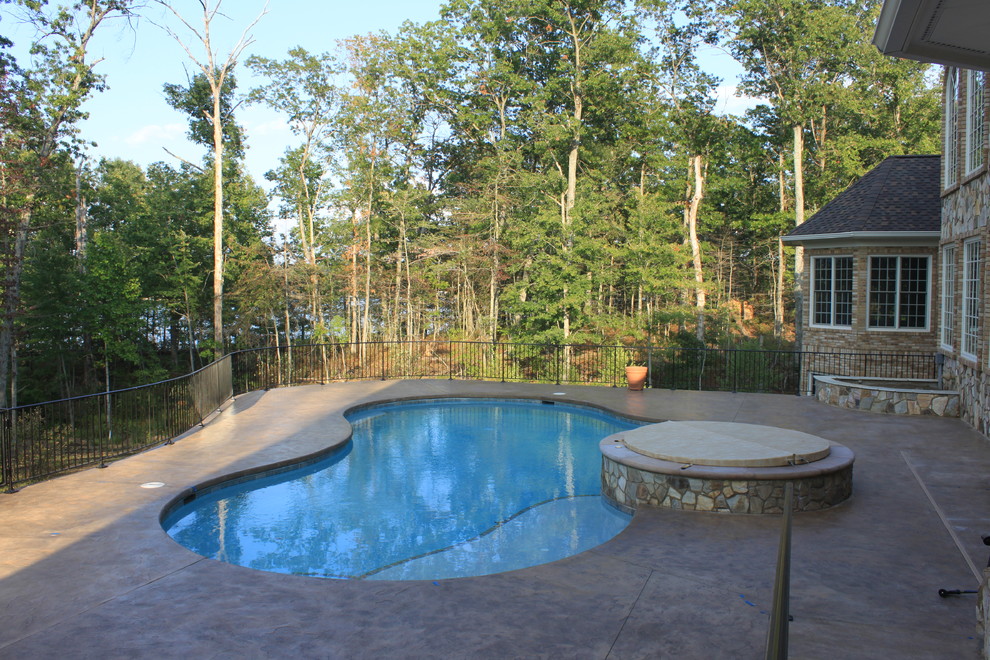Fawn Lake Secluded Cove Traditional Pool DC Metro by Fairway