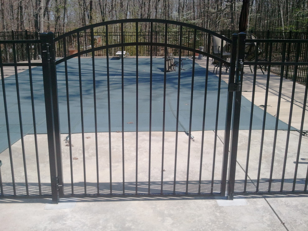 Fencing Contemporary Pool St Louis by Lowe's of Washington