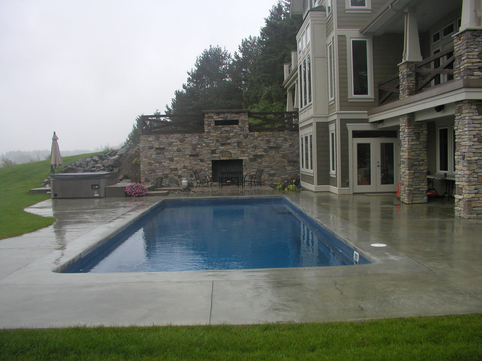 Fiberglass Pool Langley BC Transitional Pool Vancouver by CA