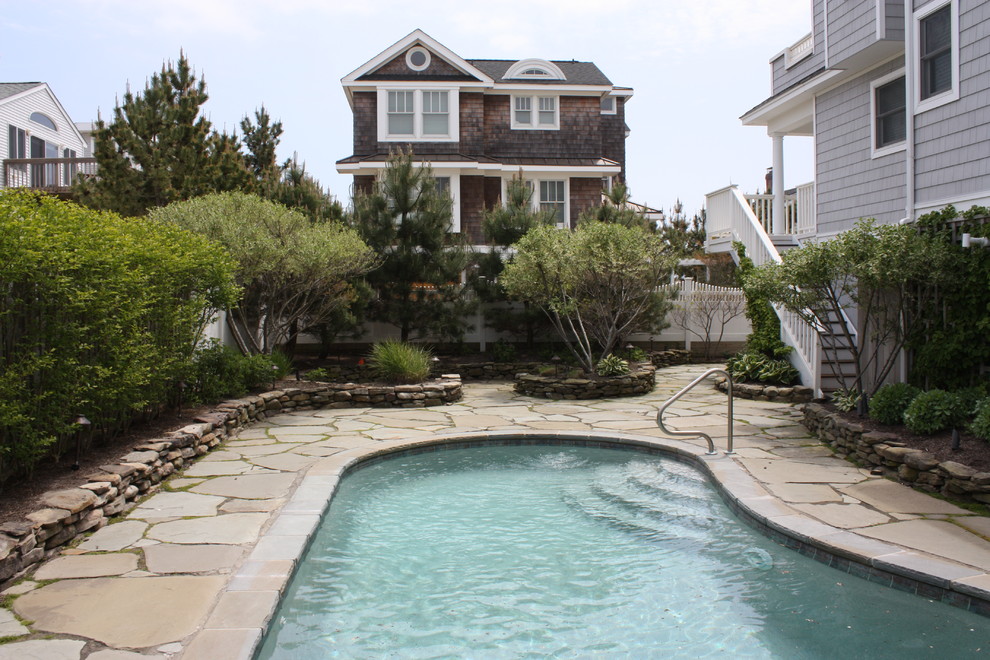 Fiberglass Pools and Spas Beach Style Pool New York by David