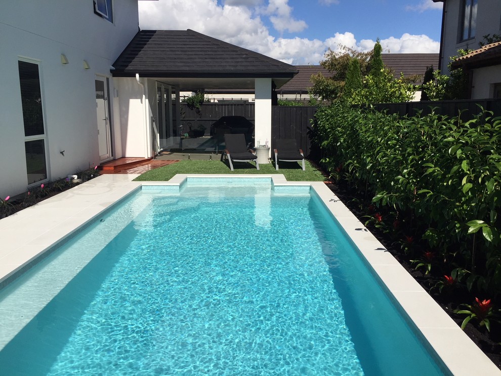 Fibreglass Swimming Pools Auckland South Modern Swimming Pool & Hot Tub Auckland by