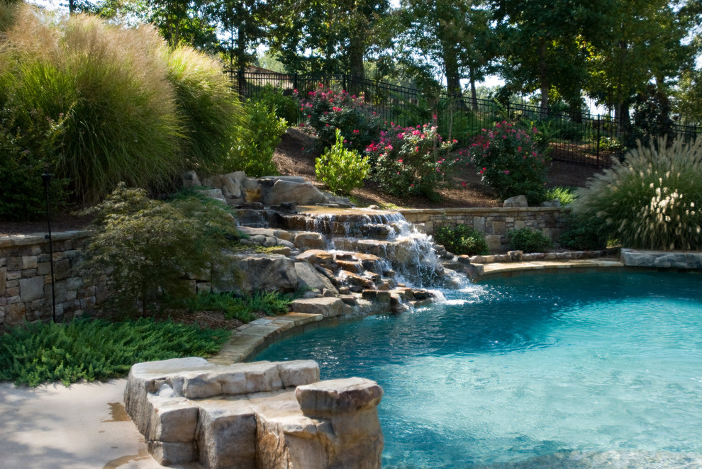 Flowery Branch Traditional Pool Atlanta Houzz