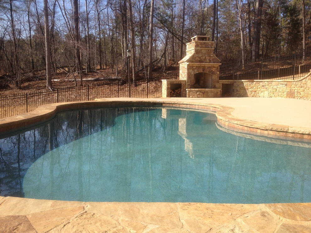 Flowery Branch Project Traditional Pool Atlanta by Sandals