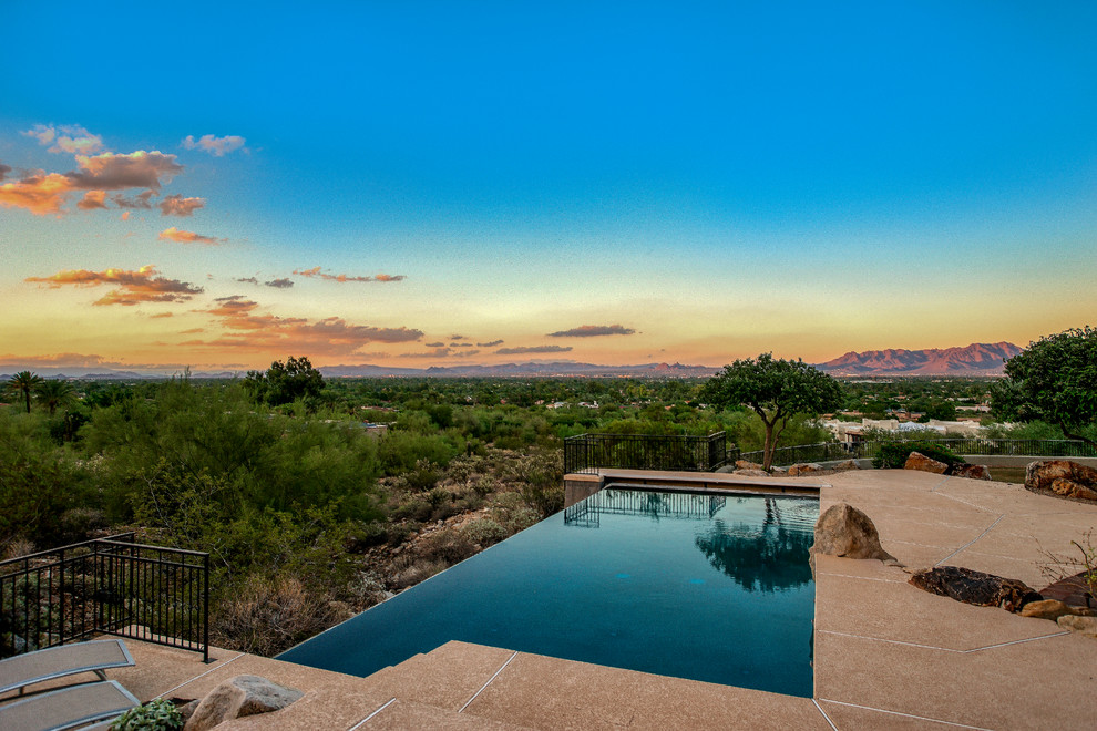 Foothill Home - Southwestern - Pool - Phoenix - by E & S Builders | Houzz