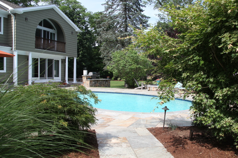 FOR THE LOVE OF LIVING OUTDOORS Transitional Pool Bridgeport by