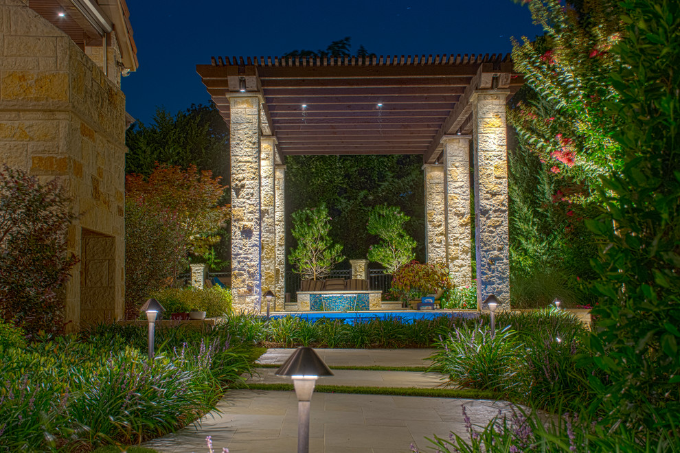 Fort Worth Transitional Pool Dallas by Majestic Outdoor