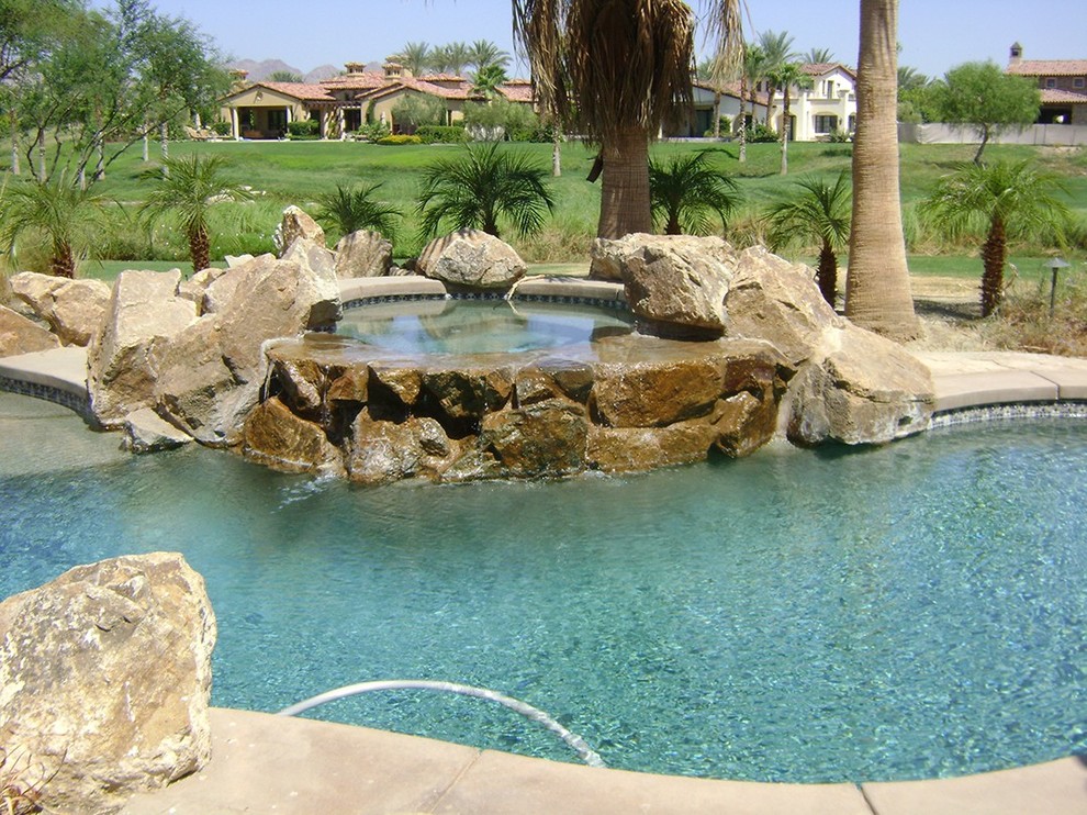 Example of a custom-shaped pool design in Other