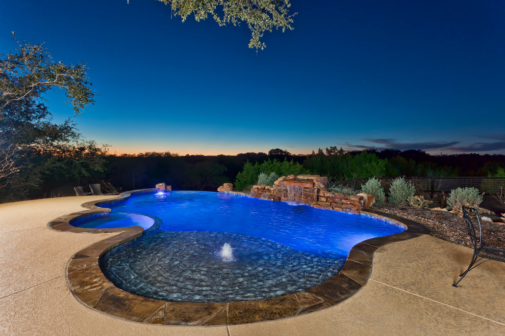 Freeform Pool & Spa Boerne, TX Transitional Pool Other by