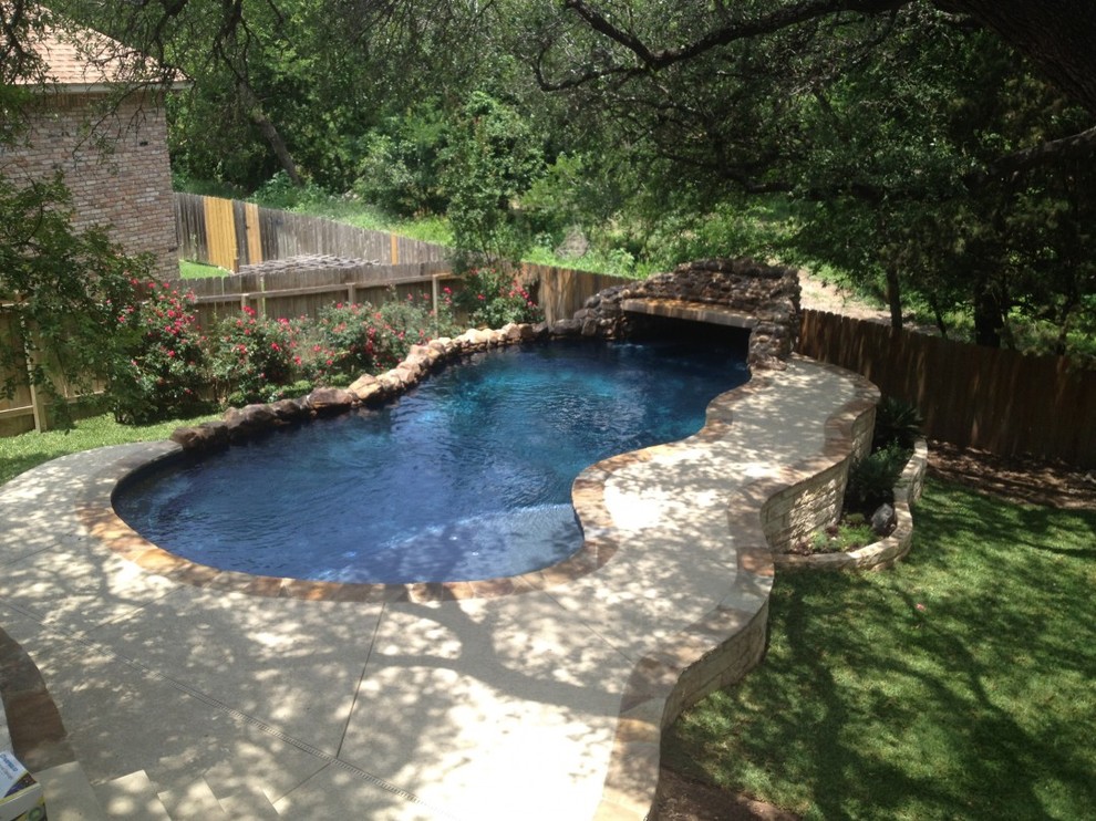 Freeform Pools Austin TX Contemporary Pool Austin by New Wave