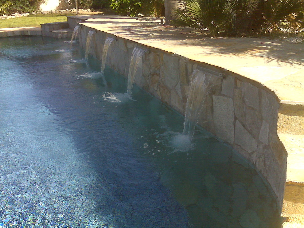 Klassischer Pool in Los Angeles