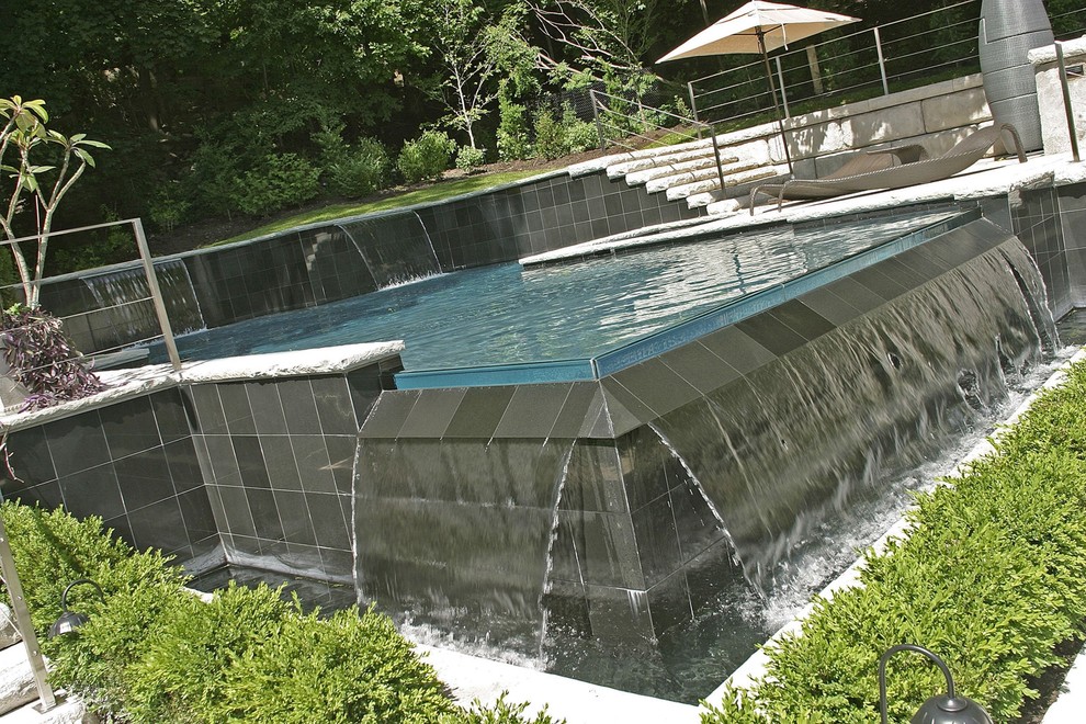 Gallery Infinity Zero Edge Pools Contemporary Pool Toronto by