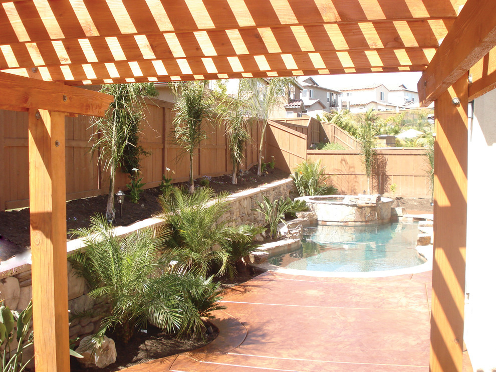 General Landscape Projects Ecléctico Piscina San Diego de KC