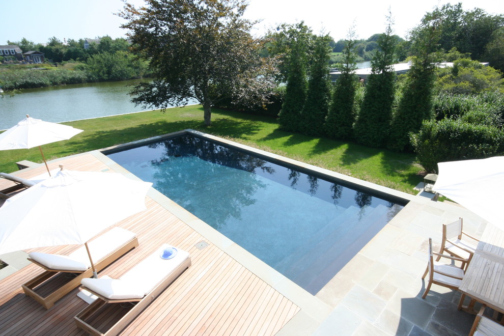 Geometric Pools Contemporary Pool New York by J. Tortorella