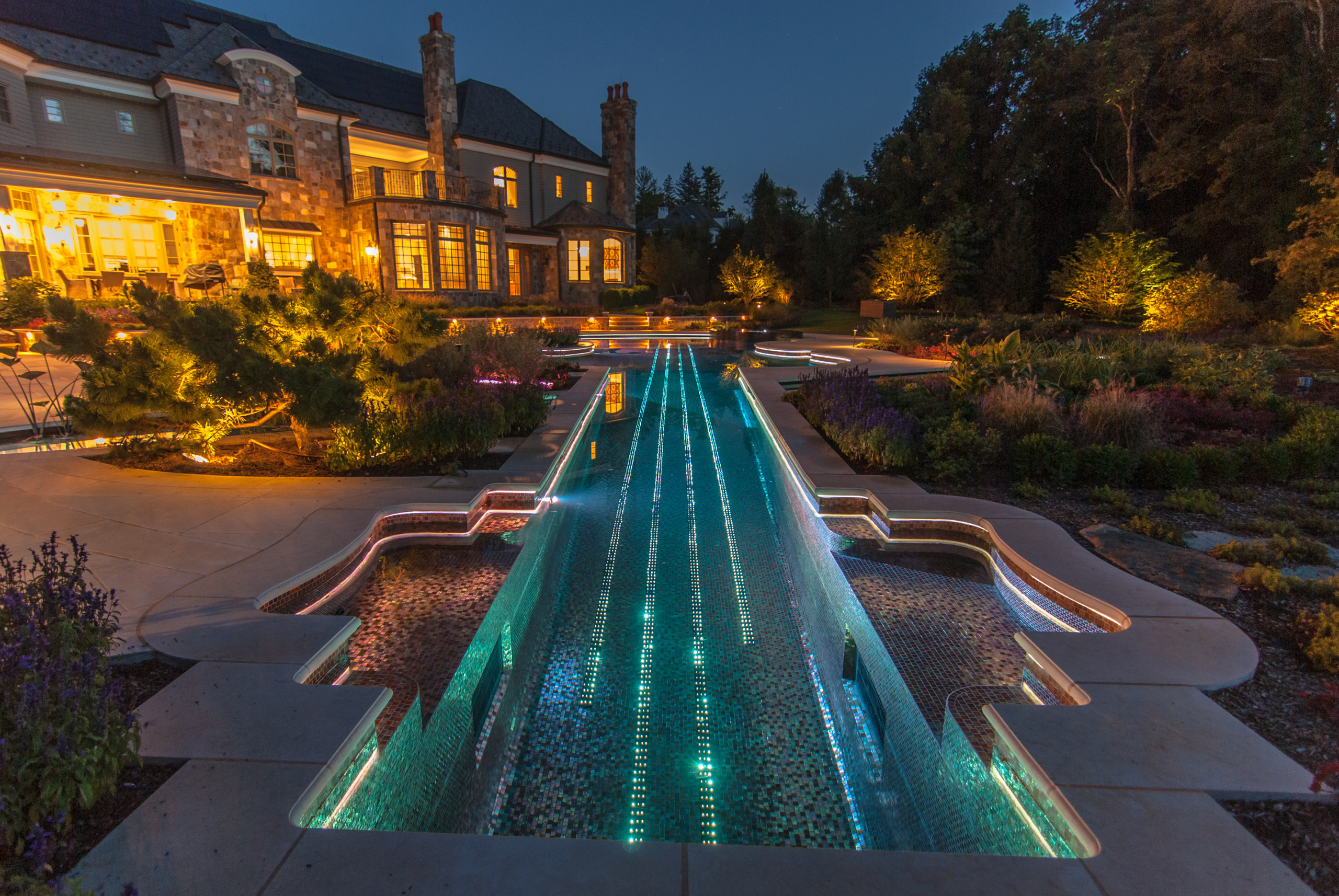 Lights Around Pool Houzz