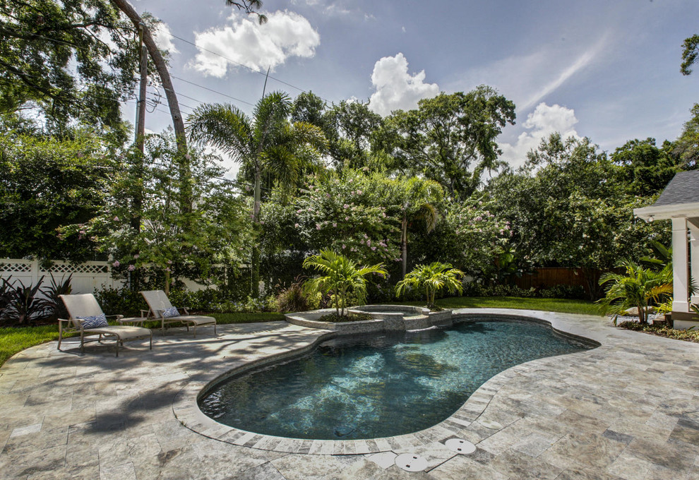 Golfview South Tampa Custom Home Traditional Pool Tampa by