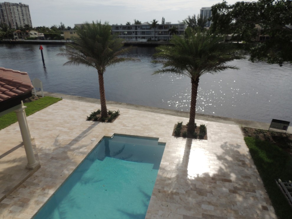 Mediterraner Pool in Miami