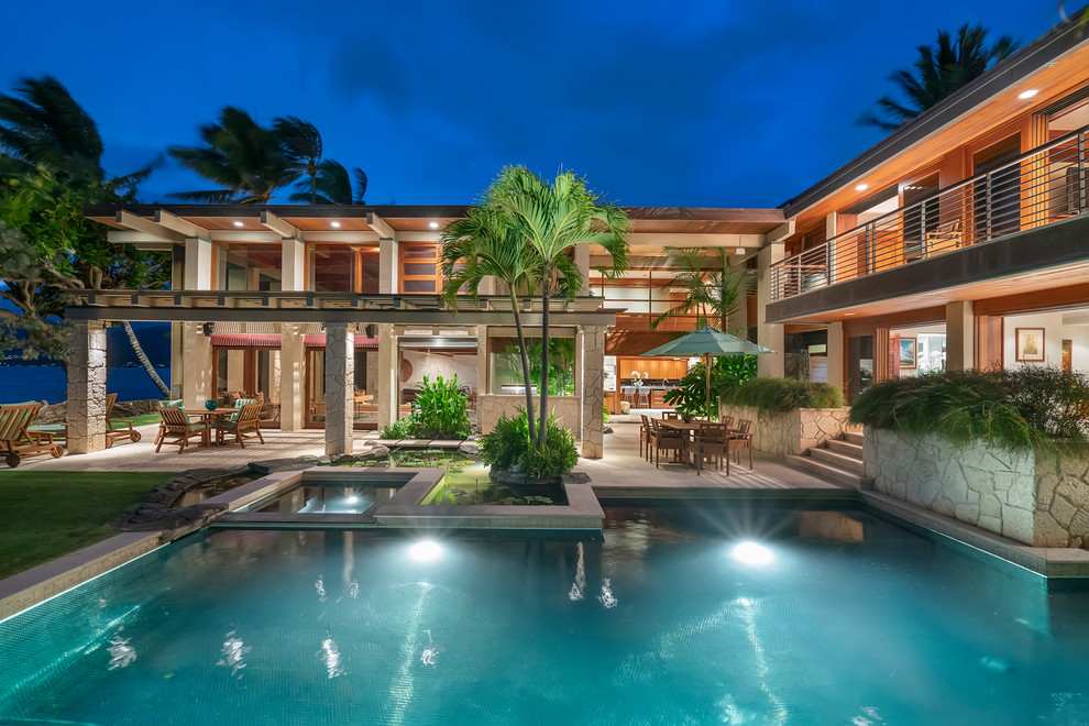 Hanapepe Loop Residence Piscine Hawaï par Peter Vincent