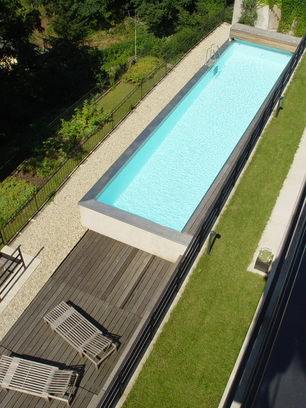 Moderner Pool in Dresden