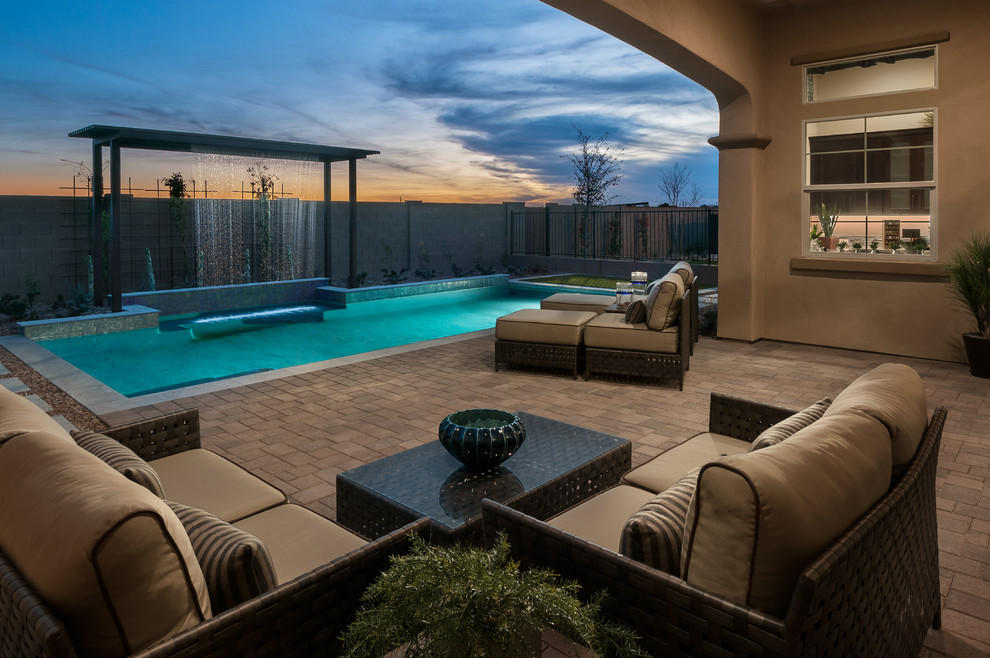 Hawthorn Manor Jade Plan Southwestern Pool Phoenix by Maracay