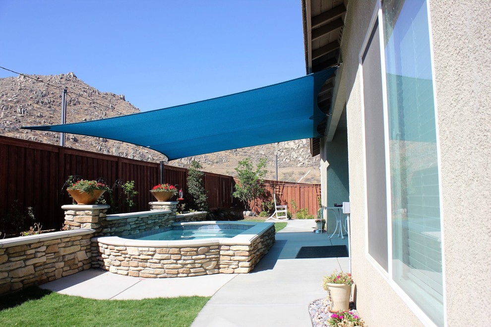 Hemet Residence Transitional Pool Los Angeles by Got Shade Houzz