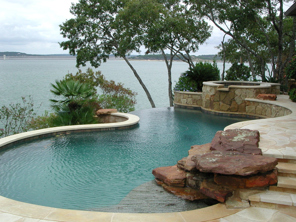 Hill Country Residence Canyon Lake, Texas Contemporary Pool