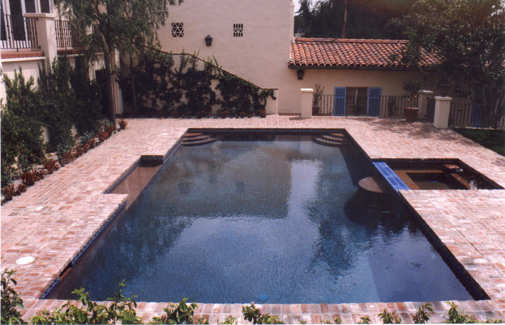 Mediterraner Pool in Los Angeles