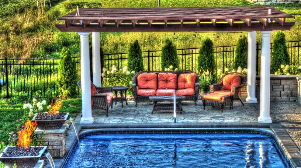Homer Glen New Pool & Backyard Remodeling Pool Chicago by All