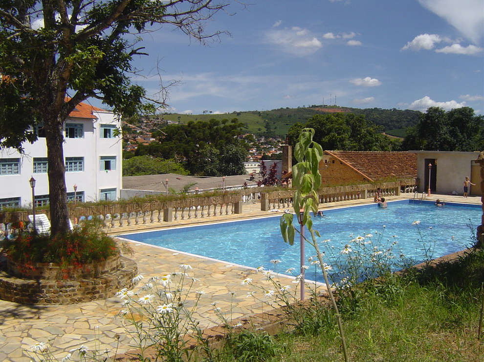 This is an example of a world-inspired swimming pool in Other.