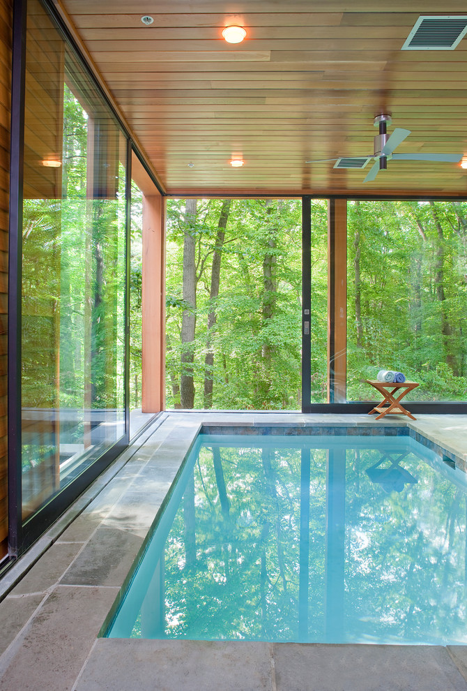 8 Indoor Swimming Pool Designs For Homes