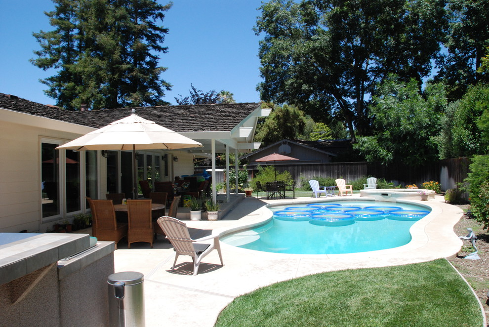 Elegant pool photo in Sacramento