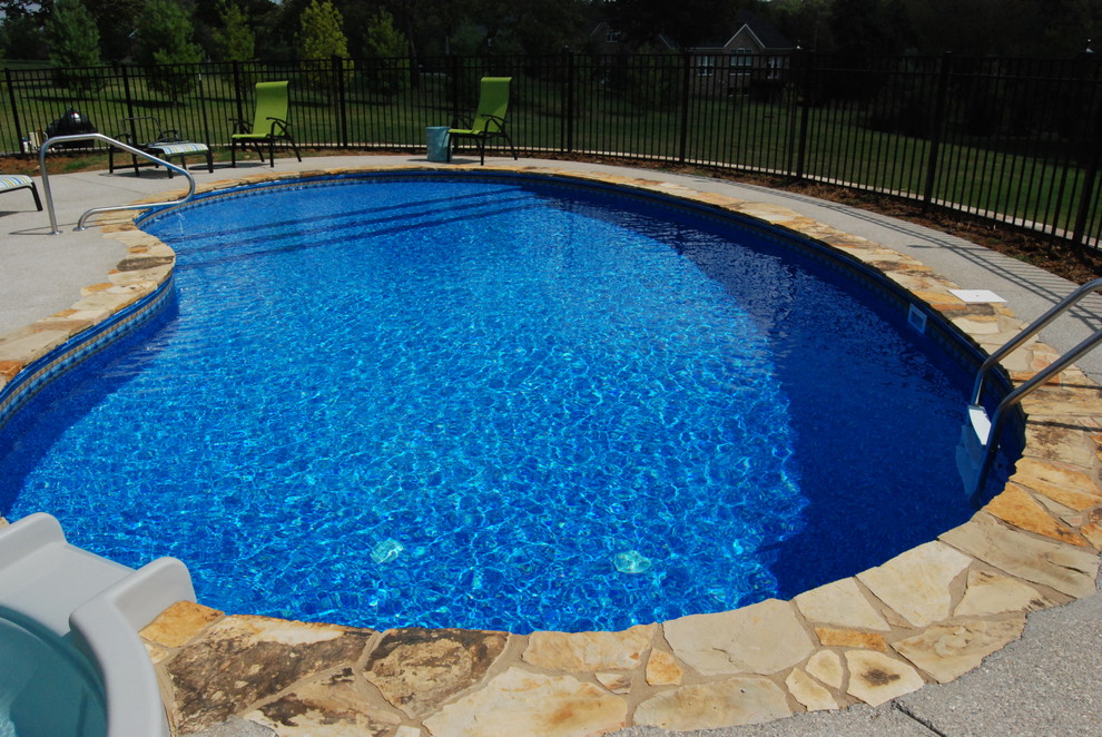 In Ground Pool Gallery Traditional Pool Louisville by Backyard Essentials by Pools Plus