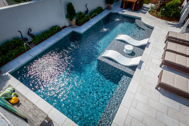 In-Pool Tables - Traditional - Pool - Houston - by Ledge Lounger | Houzz AU