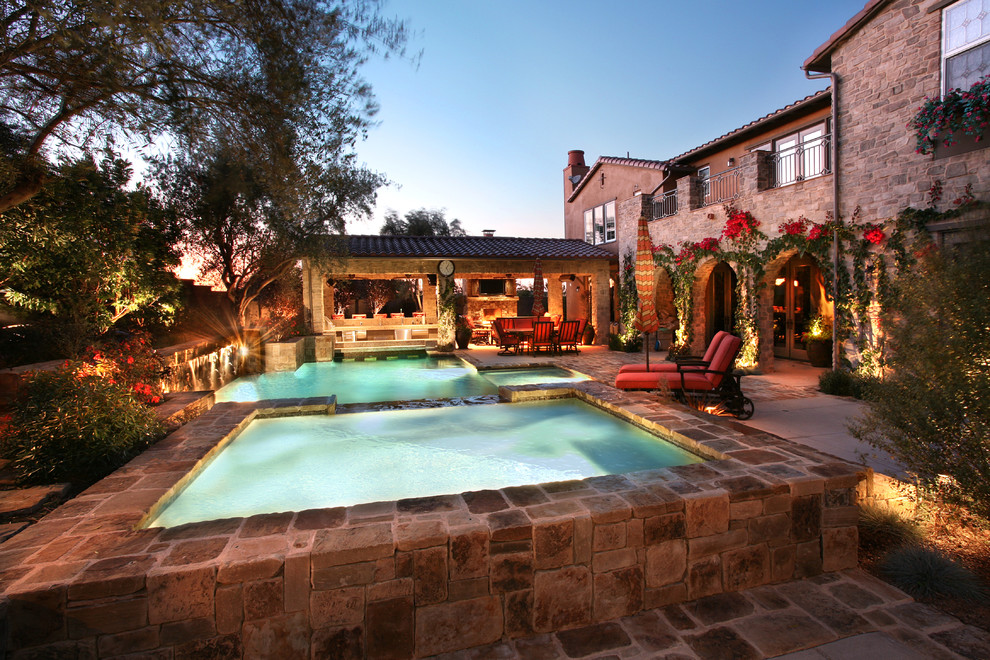 Incredible Custom Pools and Spas - Traditional - Pool - Orange County ...