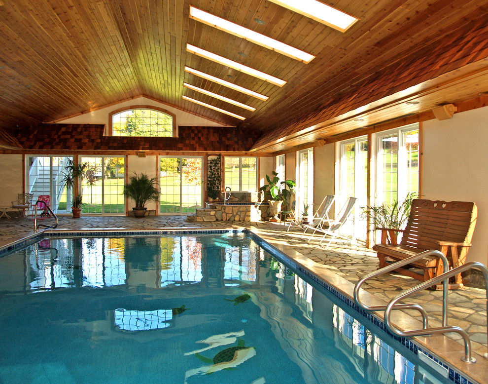 Indoor Swimming Pools - Craftsman - Pool - New York - by Colley's Pools ...
