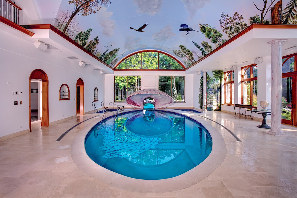 8 Indoor Swimming Pool Designs For Homes