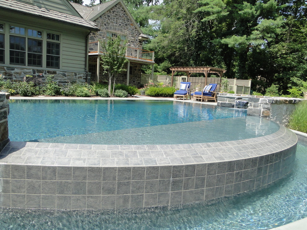 Foto di una piscina contemporanea