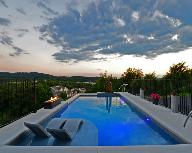 Inground Pools Contemporary Pool Philadelphia by Goodall Pools