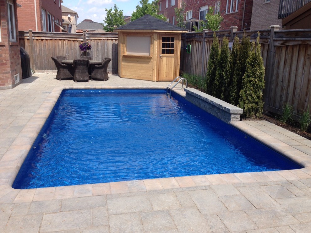 Inground Pools Contemporary Pool Toronto by Pioneer Family