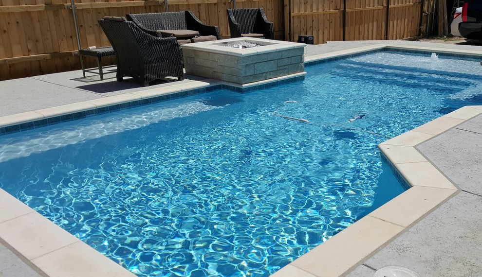 Integrity Pools - Dallas, TX - Contemporary - Swimming Pool & Hot Tub ...