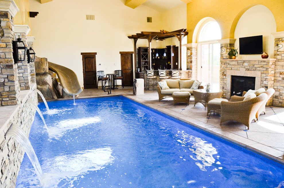 Interiors Traditional Pool Denver by PJL Custom Homes Houzz