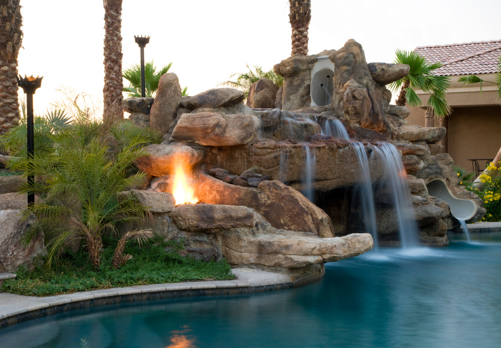 World-inspired swimming pool in Phoenix.