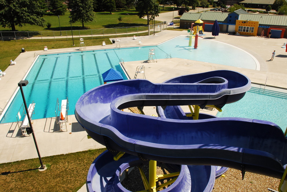 Iowa Commercial Inspirations Traditional Swimming Pool & Hot Tub