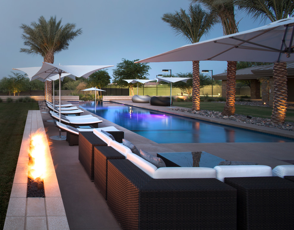 Ironwood Estate Redux - Contemporary - Pool - Phoenix - by Kendle ...